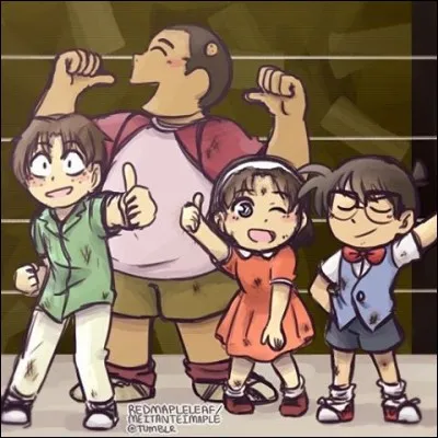 Quels sont les meilleurs amis de Conan ?