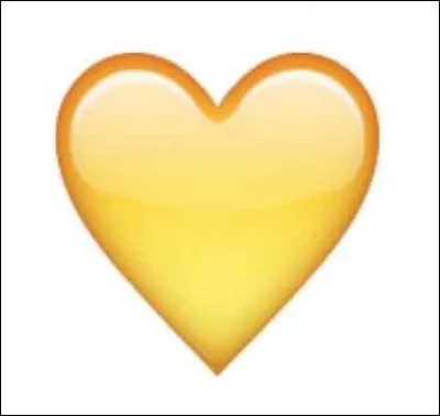 Que signifie le cur jaune ?