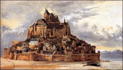 À qui doit-on cette peinture du Mont-Saint-Michel ?