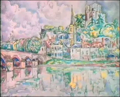 Et voici une uvre représentant le mont Richari. Qui en est l'artiste ?