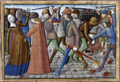 Familles nobles chargées du conseil de régence pendant la folie de Charles VI, nous nous déchirons pendant 40 ans. Nous sommes