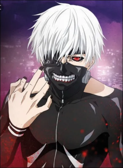 Quel est l'orthographe de l'anime dans lequel apparaît Ken Kaneki ?