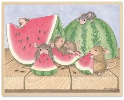 Que grignotent nos souris ?