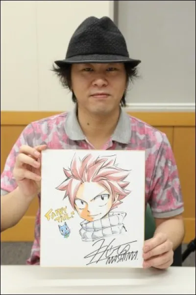 Qui est l'auteur dont le personnage nommé "Natsu " est le héros de l'histoire ?