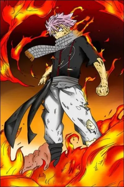 Comment se fait surnommer Natsu dans la guilde de Fairy Tail ?