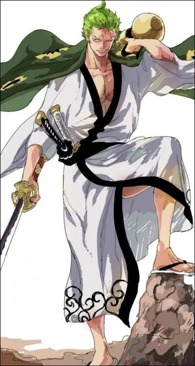 Lorsque Zoro utilise Ashura, combien de sabres peut-on voir ?