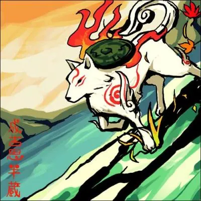 Citez une des particularits d'Amaterasu, hrone du jeu Okami.