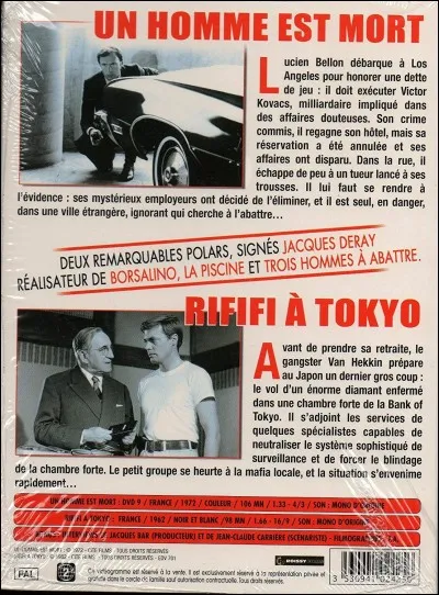 "Un homme est mort" est un film interprété par Alain Delon.