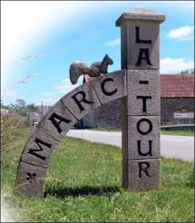 Nous sommes en Nouvelle-Aquitaine, à l'entrée de Marc-la-Tour. Nous nous situons dans le département ...