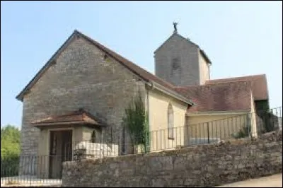 Vous avez sur cette image l'église Saint-Michel de Marnoz. Commune Jurassienne, elle se situe en région ...