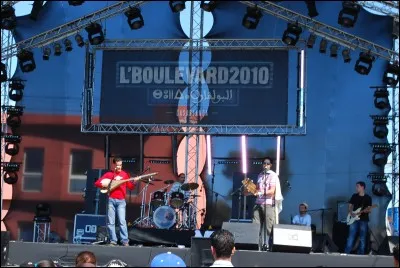 Quand le "Boulevard des jeunes musiciens", festival de musique urbaine sous forme compétitive, a-t-il été créé à Casablanca ?