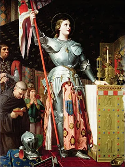 Quel nom de ville française complète le surnom de Jeanne d'Arc : "La Pucelle..." ?