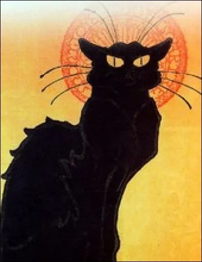 Quel écrivain a écrit "Le Chat noir" ?