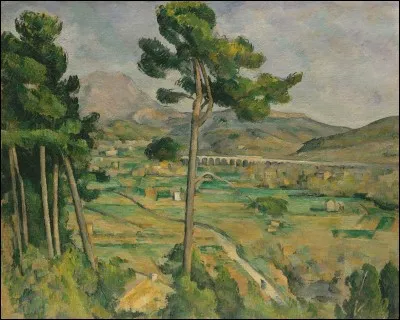 Qui a peint le tableau "La Montagne Sainte-Victoire" ?