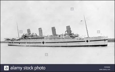 En quelle année le HMHS Britannic a-t-il coulé ?