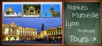 Le nom de cette ville, est-il sur le tableau ?