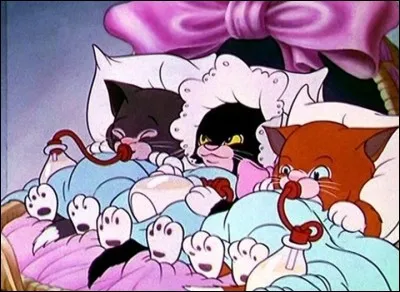 Quel est le titre du court-métrage sorti par Disney en 1935 et qui met en scène 3 chats ?