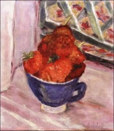 Qui a peint le tableau intitulé "Fraises" ?