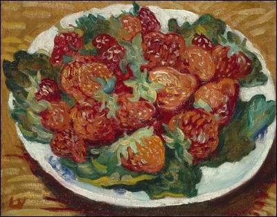 Qui a peint "Nature morte avec des fraises" ?