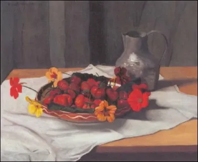 Qui a peint "Plat de fraises" ?