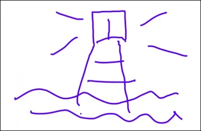 Qu'est-ce que j'ai dessiné ?
Indice : elle peut détecter un éventuel tsunami.