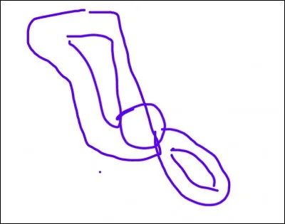 Qu'est-ce que j'ai dessiné ?
Indice : c'est un bijou.