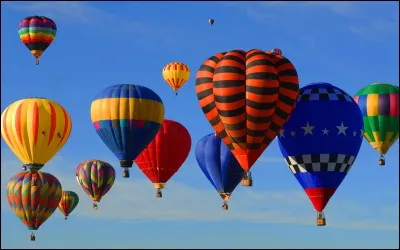 Avec quoi gonfle-t-on les montgolfières ?