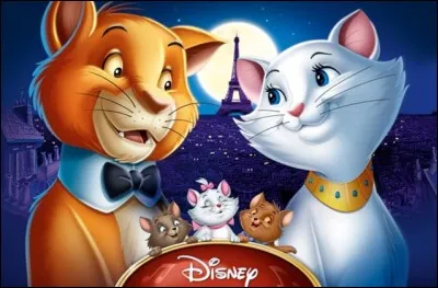 Quel est le nom des chatons dans "Les Aristochats" ?