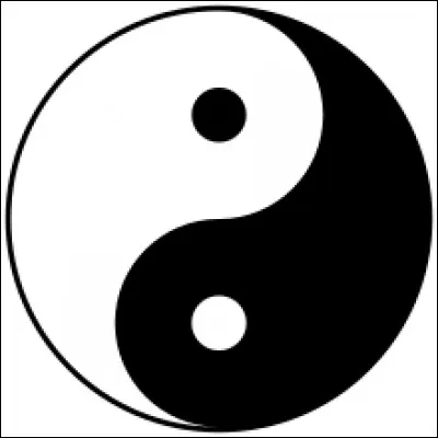 Quel est ce symbole noir et blanc de la dualité dans la philosophie chinoise ?