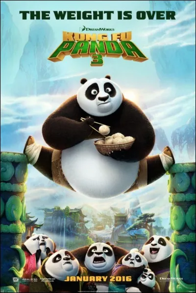 "Kung Fu Panda" est un film d'animation produit par les studios Disney.