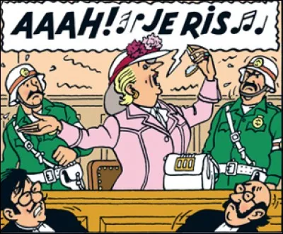 Quel est le prénom de la cantatrice la Castafiore ?