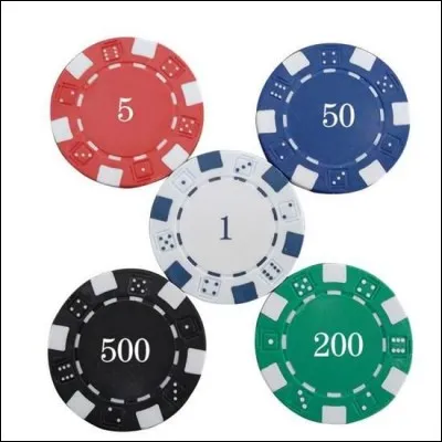 Pour quel célèbre jeu de cartes est-il nécessaire d'avoir des jetons ?