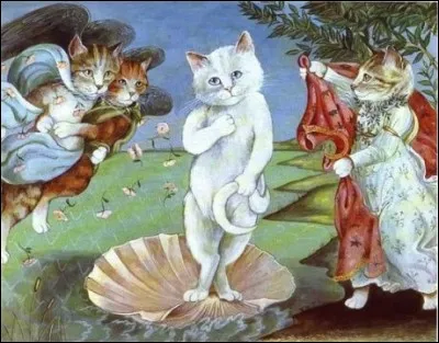 Et quand Minette se prend pour Vénus, quel peintre est parodié ?