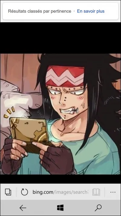 Qui aime Gajeel secrètement ?