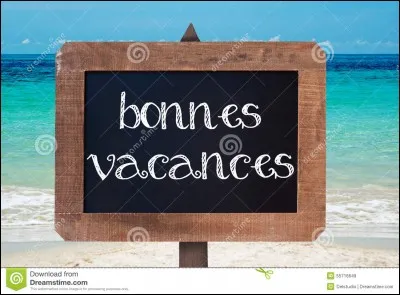 Où vas-tu pour tes vacances ?