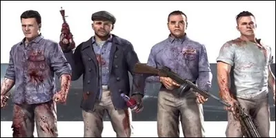 Comment se nomment les 4 protagonistes de la map Mob of the Dead ?
