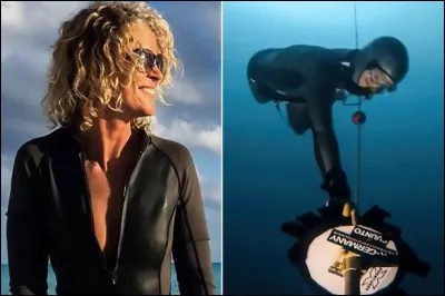 Championne allemande d'apnée, entraine des soldats des forces spéciales à améliorer leur apnée. Qui est-elle ?