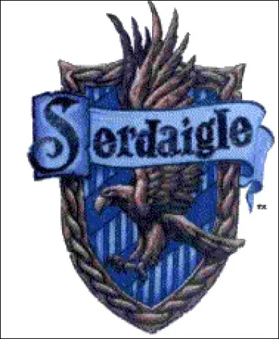 Sur ce blason de Serdaigle, quel animal est représenté ?