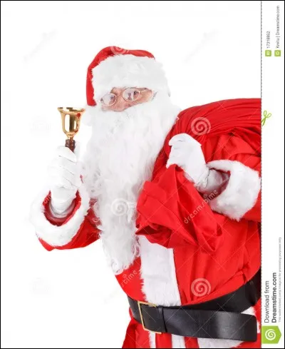 Avant d'être vêtu de rouge, de quelle couleur était le Père Noël ?