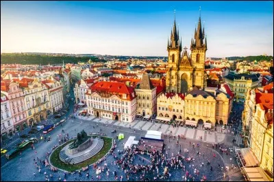 Trouvez le pays de Prague :