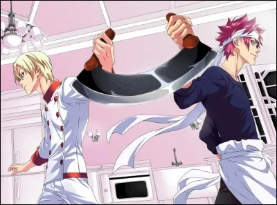 Dans "Food Wars", comment s'appelle le couteau de Takumi Aldini ?