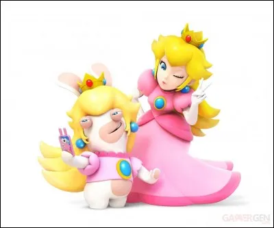 Avec qui ce lapin fait-il un selfie ?