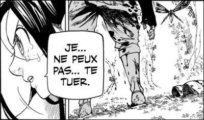 Pourquoi King (de la paresse), n'a-t-il pas tué Rou lors de l'épreuve que Gloxinia lui a donnée ?
