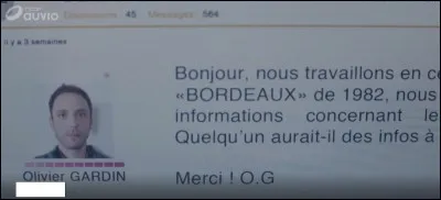 Quel est l'âge d'Olivier Gardin ?