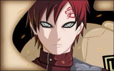 Que signifie le kanji sur le front de Gaara ?
