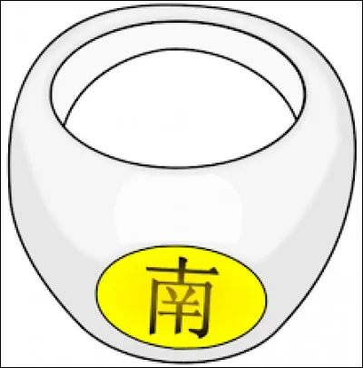 Quel membre de l'Akatsuki possède la bague "Nan" (qui symbolise le Sud) à son annulaire gauche ?