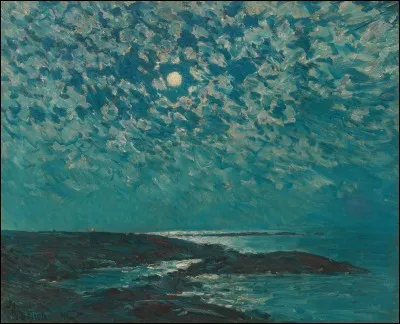 Quel impressionniste américain a peint le tableau "Clair de lune" ?