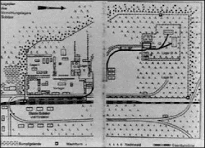 Ce camp a été construit selon le modèle de 2 autres camps. Savez-vous lesquels ?