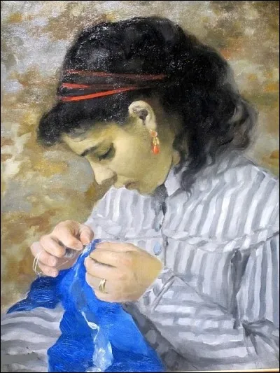 À qui doit-on "Lise cousant" ?