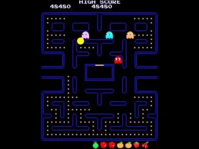 S'il y a bien un jeu que n'importe quel gamer a déjà essayé c'est bien le cultissime Pac-Man. 
Et tout le monde se souvient de l'écran titre où apparaît le nom du studio de développement à l'origine du jeu.
Quel était son nom ?